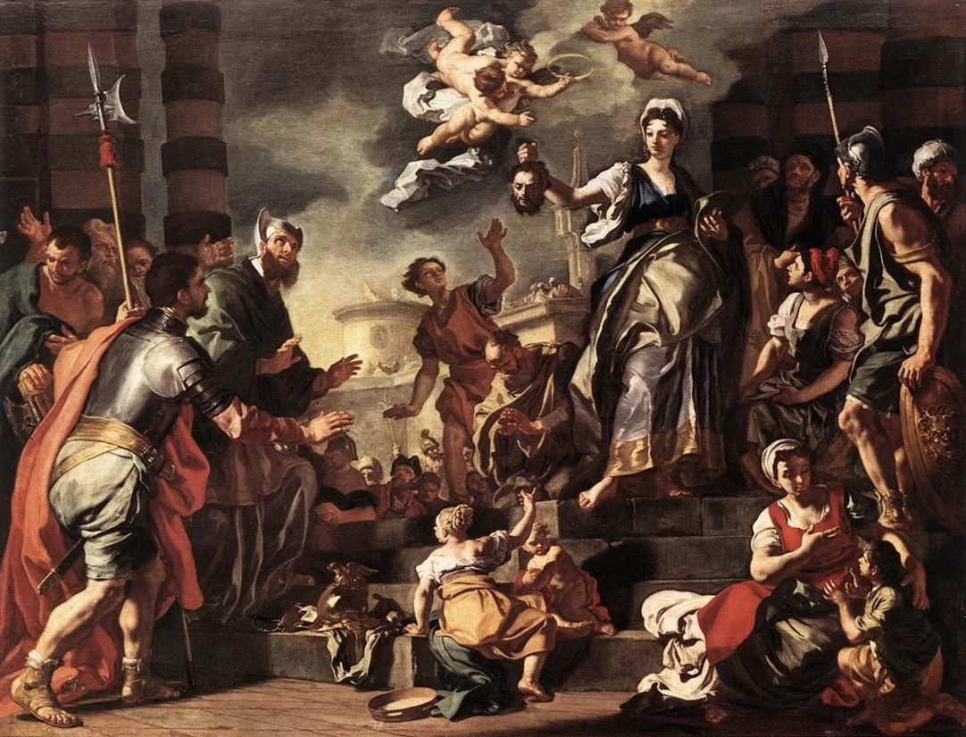 Giuditta con la testa di Oloferne - Kunsthistorisches Museum, Vienna